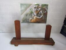 Art Deco Wooden & Glass Photo