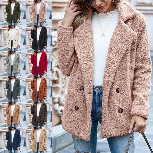 Womens fleece fluffy jacket - womens,
