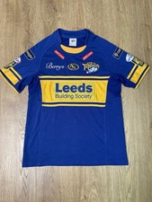Men’s 2010 Leeds Rhinos Rugby Superleague Home Shirt Size M