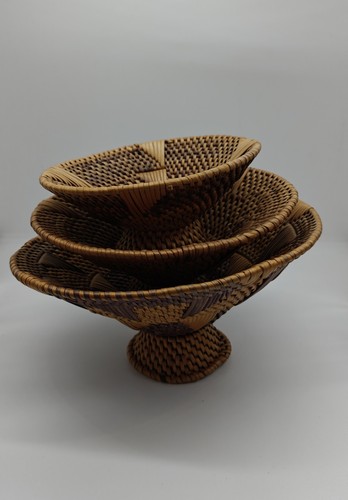 Set pedestal baskets - set, 3