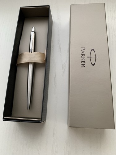 Silver parker ballpoint pen - ballpoint,