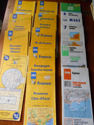 Various michelin france road - various,