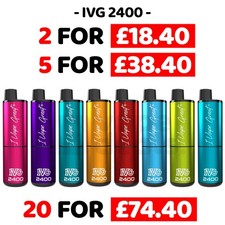 IVG 2400 Rechargeable Vape Kit