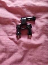 Bike Motorbike Handlebar Clamp Bracket Holder Mount For Action Camera Gopro