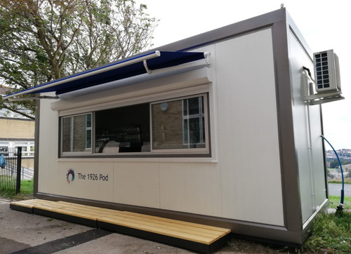 Portable catering cabin 20ft - cabin, x