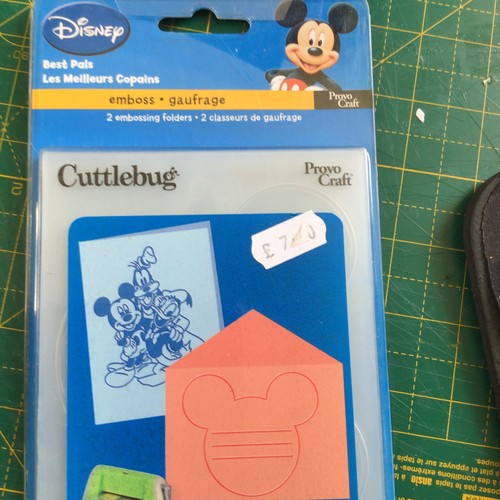 Cuttlebug disney embossing - disney,