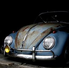 VW Beetle Headlight Grilles