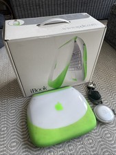 Apple iBook G3 Key Lime Clamshell Vintage Laptop