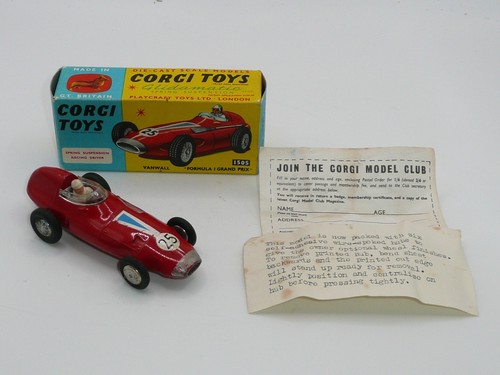 Corgi 150s vanwall formula - 150s,