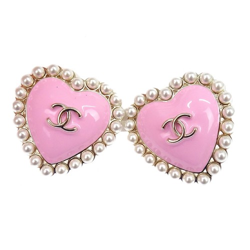 Best08 chanel heart pierced - best08,