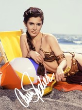 Carrie Fisher Signed Autograph