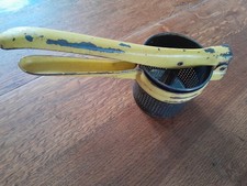  Vintage tala potato ricer yellow