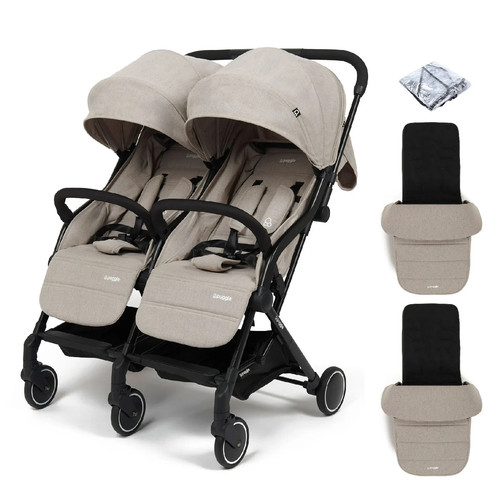 Twin pushchair city - city, traveller