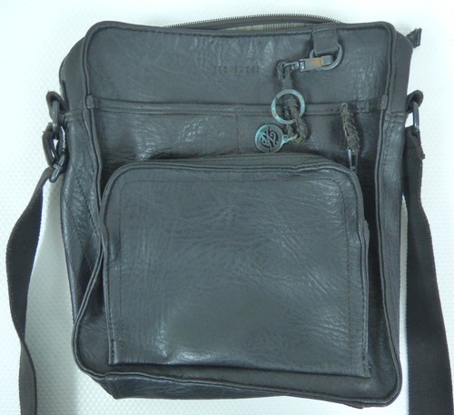 Ted baker black faux leather - black,