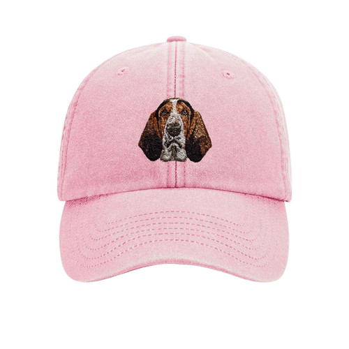 Basset hound dog embroidered - basset,