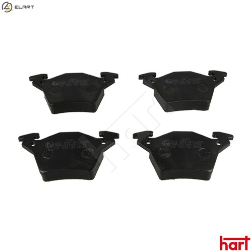 Brake pad set disc - disc, 221
