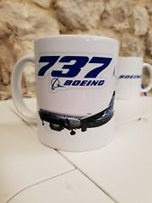 Boeing 737 Aircraft cup mug