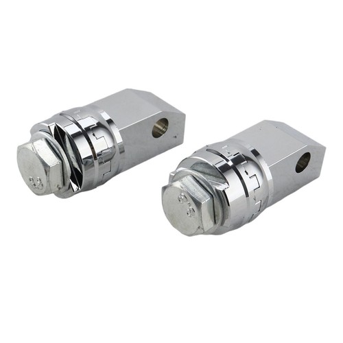 Chrome floorboards mount - 2x,