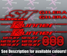 Gilera Runner 125 ST Decals /