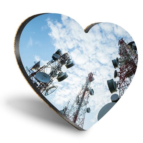 Heart mdf coasters - mdf,