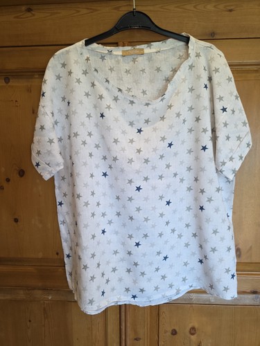 Ladies 100 linen - top, no