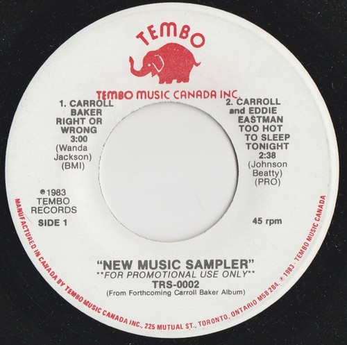 Carroll baker new music - -,