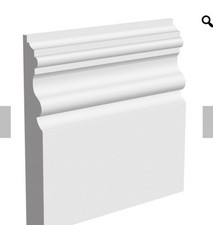 Vienna Skirting Boards-Moisture resistant MDF- 25 mm X 300 mm X 3040 mm Unprimed