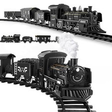 Electric Large Classic Train Set Safe Durable Perfect Gift for Kids Birthdays