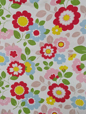 Kids Curtain Company Ltd Cath Kidston Fabric Circus Flowers Curtains 80 X 56 Ins