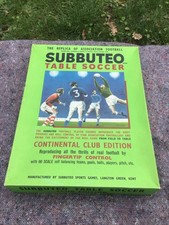 Vintage Early 1970s Subbuteo Table Soccer Continental Club Edition, Unplayed