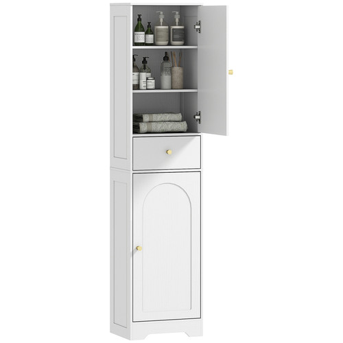 Homcom tall bathroom storage - homcom,