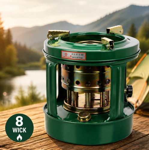 Portable wick kerosene stove - 8,