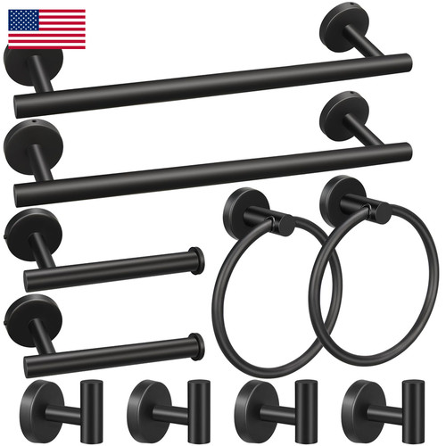 Ruby 10pcs bathroom hardware - 10pcs,