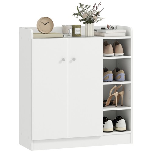 Homcom shoe storage cabinet - storage,