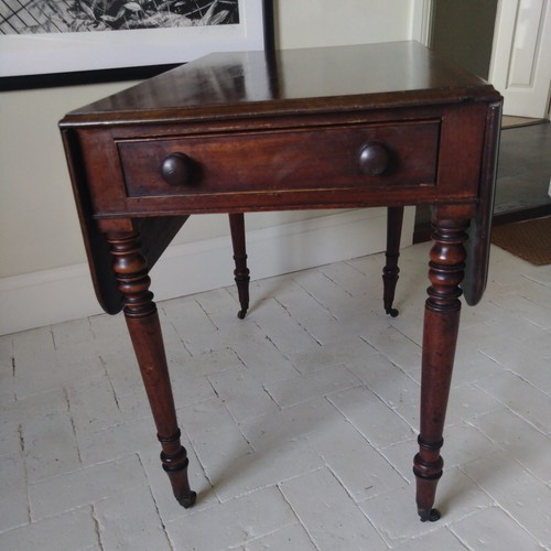 Antique mahogany pembroke - antique,