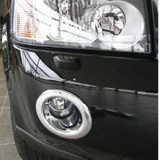 Chrome fog lamp surround