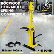 Hydraulic Spring Compressor 4.5T RocwooD 4500KG 380-700mm Range 400mm 