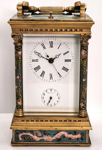 Vintage brass and - brass, cloisonne
