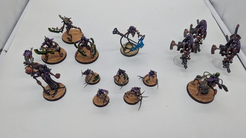 Painted necron lot tomb - necron, lot,