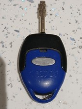 FORD TRANSIT MK7- 3 BUTTON BLUE REMOTE KEY FOB. TESTED. GENUINE. 