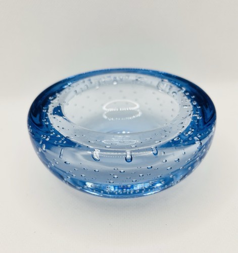 Whitefriars glass ice blue - ice,