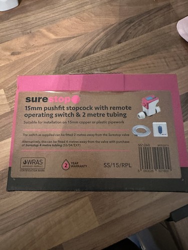 Surestop pushfit 15mm - pushfit,