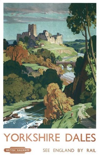 Vintage british rail yorkshire - rail,