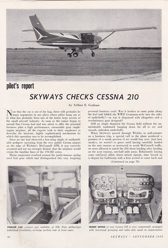 Cessna 210 centurion aircraft - cessna,