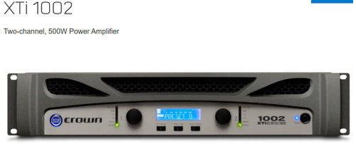 Crown xti 1002 two channel - crown,
