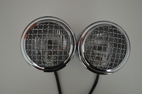 Twin chrome steel mesh front - steel,