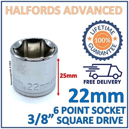 Halfords advanced 22mm - halfords, 3/8"