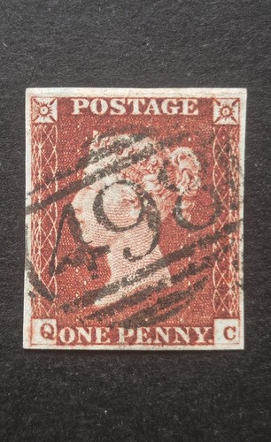 Queen victoria penny red - gb,