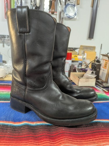 Vintage frye roper black - vintage,