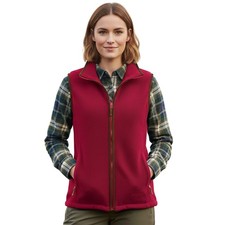 Ladies Penrith Country Gilet Bodywarmer | Premium Fleece Waistcoat by Game